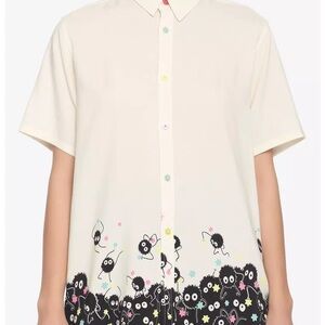 Studio Ghibli Spirited Away Button Up Shirt